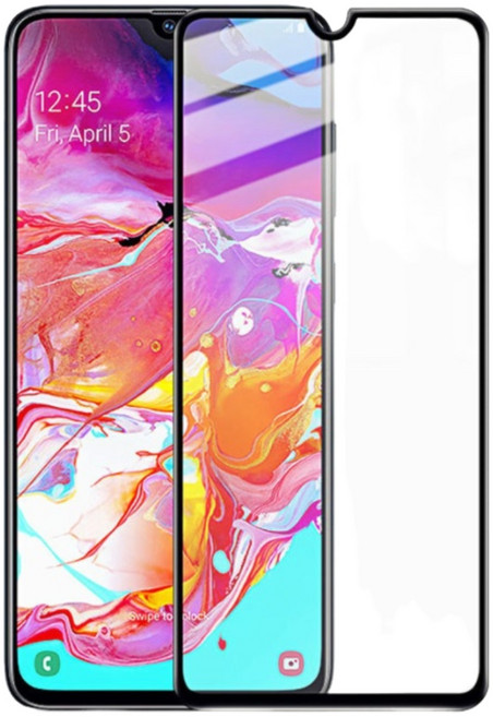 Samsung 三星A22 4G版鋼化玻璃保護貼 全螢幕覆蓋防刮耐磨 觸控靈敏高清保護貼, 1個