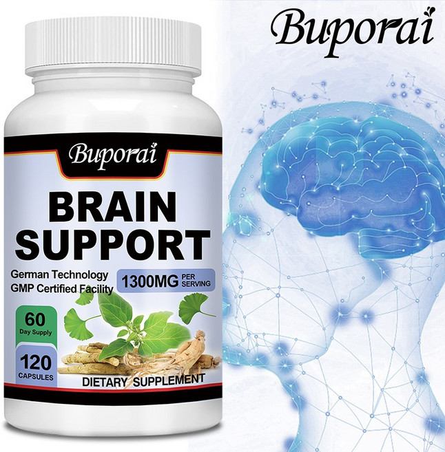 Buporai 腦部支援膠囊 德國技術 1300毫克/份, 120組