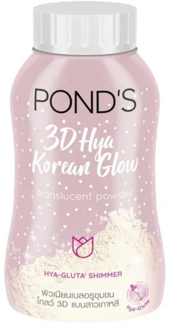 POND'S 3D Hya Korean Glow translucent powder, 1個