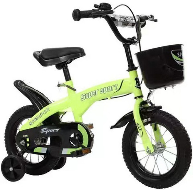 兒童腳踏車 12-18吋, 綠色標配 無禮品, 14適合 95 - 110 身高