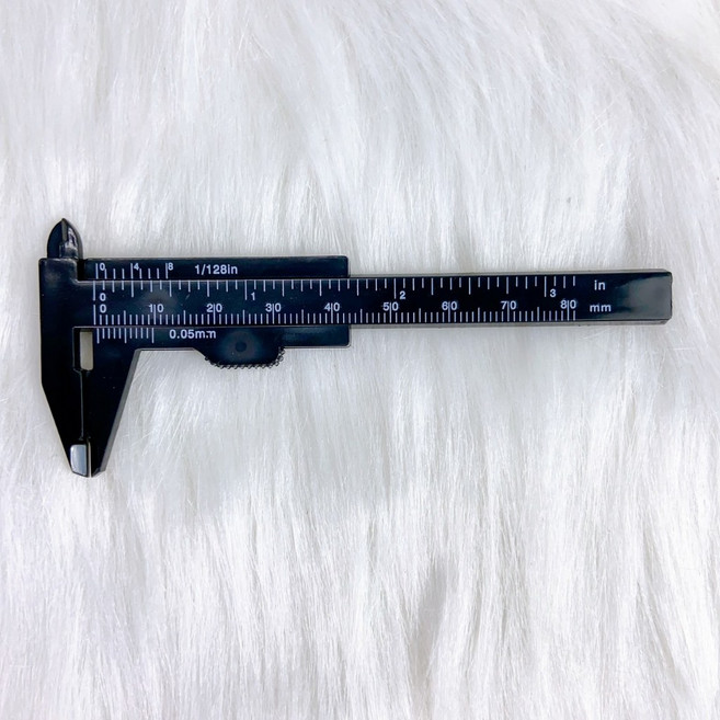 80mm塑料卡尺-黑色