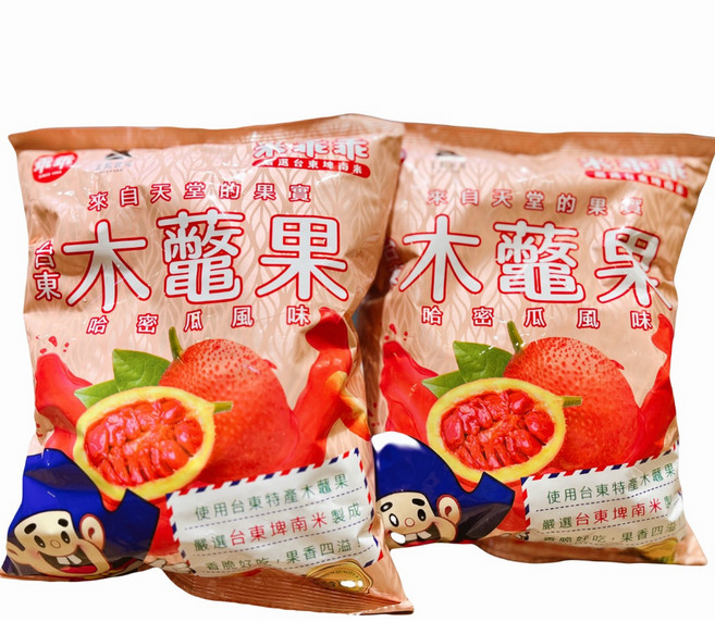 太陽農場 木虌果米乖乖 哈密瓜口味 台東特色零食 香甜酥脆 獨立包裝, 1個, 52g