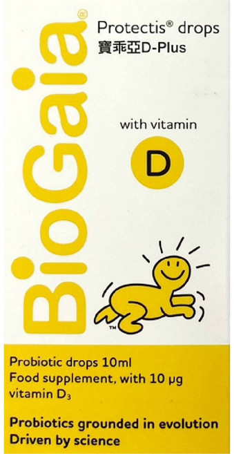 BioGaia 寶乖亞 D-Plus 10ml 益生菌滴劑, 1個
