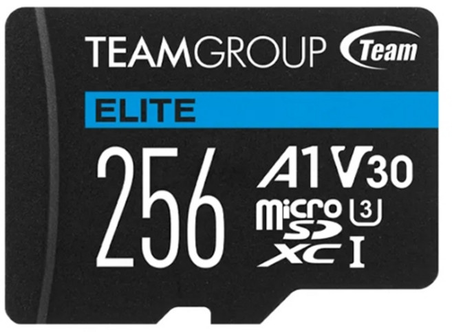 Team 十銓 ELITE microSD TF 記憶卡 U1 A1 C10 高速 公司貨, 1個, 256 GB, 256GB