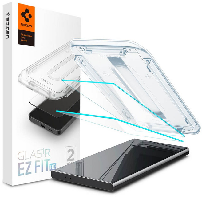 SPIGEN Glas.TR EZ Fit HD 螢幕保護貼 適用於 Galaxy S24 Ultra, 1個