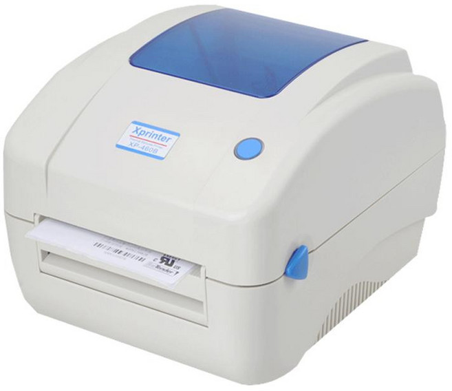 Xprinter 熱感應標籤打印機 高速清晰 XP-490, 1個
