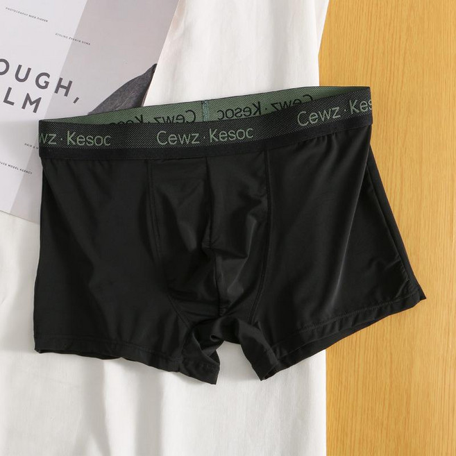 Cewz Kesoc 男士錦綸冰絲抑菌平角褲
