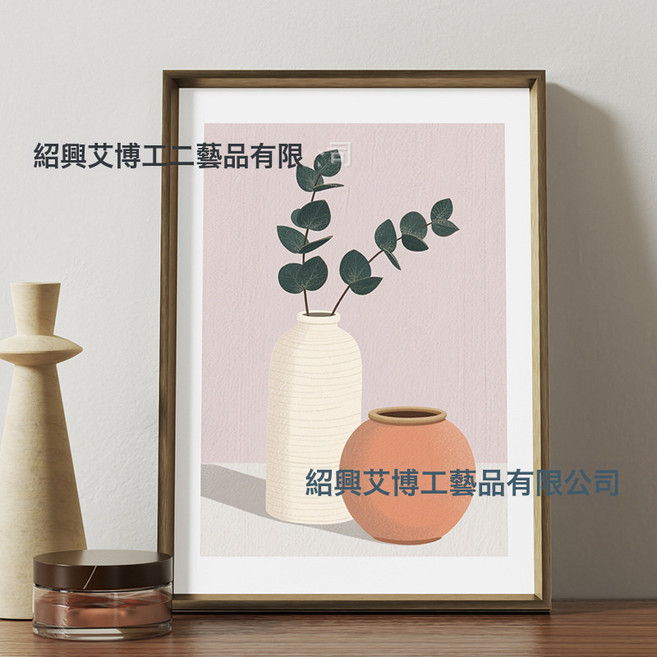 DFMEI 鋁合金畫框相框空框大尺寸掛牆6寸相框擺臺裱畫框7寸a4框架, 1件, 窄邊斜面(黃銅色)