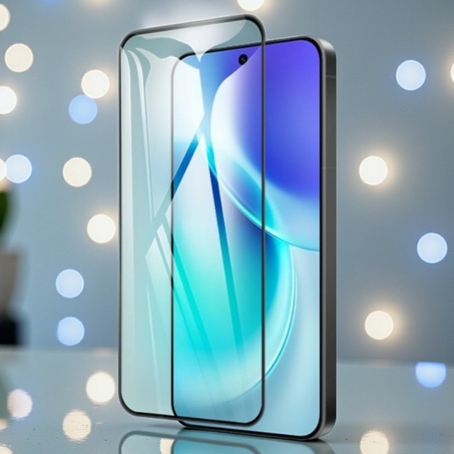 VIVO X300 / X300 Pro 超薄款 手機鋼化玻璃保護貼 支援指紋解鎖, 2個