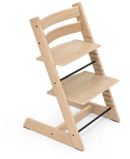 Stokke Tripp Trapp 兒童成長椅/餐椅, 橡木白, 橡木白
