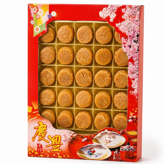 六安堂 北海道特選干貝臻品禮盒25粒, 195g, 1個