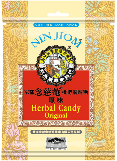 京都念慈菴 枇杷潤喉糖 原味, 1個