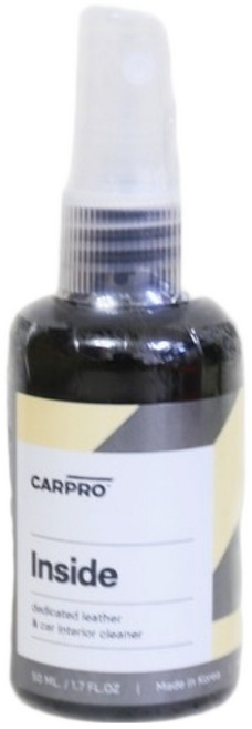 CARPRO INSIDE內裝清潔劑 50ML SAMPLE瓶 - 汽車內裝清潔、皮革塑料清潔、快速除塵, 1個