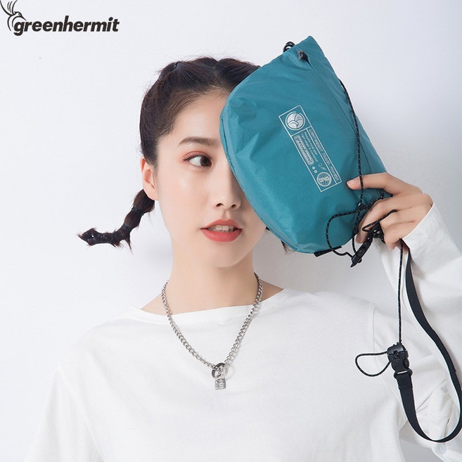 山道具屋 蜂鳥-CORDURA 30D 超輕斜肩包/側背包 3L容量 輕便耐用 多色可選, 藍色