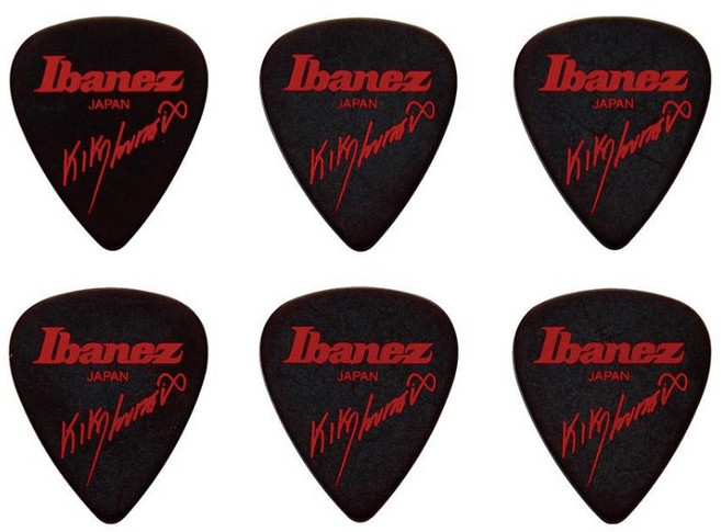 Ibanez Kiko Loureiro 簽名款彈片 B1000KL (兩色可選), 黑色(B1000KL-BK), 1個
