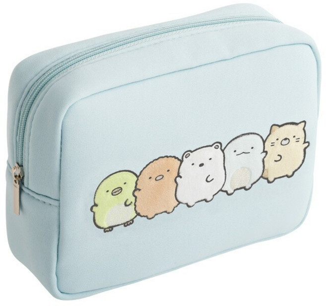 SUMIKKO GURASHI 角落生物 絨布材質 化妝包