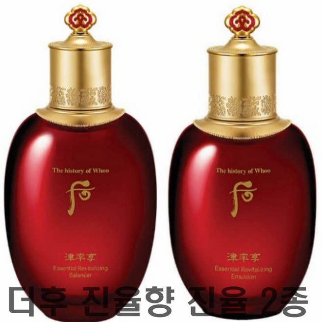더 후 더 후 진율향 진율 2종 단품(밸런서+로션), 1세트