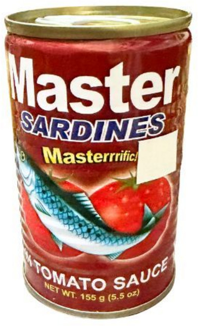 Master 鯖魚罐頭 (番茄醬), 1個