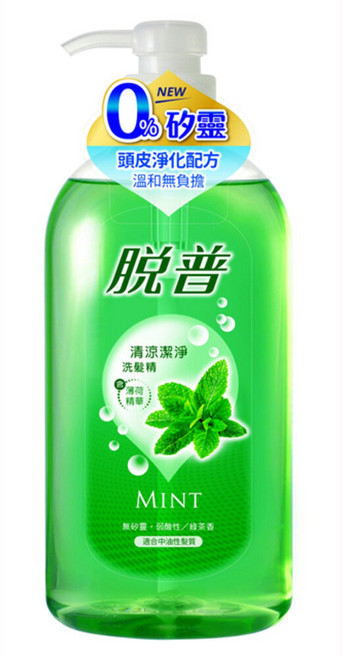 脫普 薄荷 清涼潔淨洗髮精, 1個, 1L