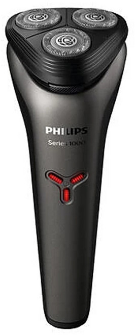 PHILIPS 飛利浦 Shaver 1000 系列乾式電動刮鬍刀, 碳黑色, S1213
