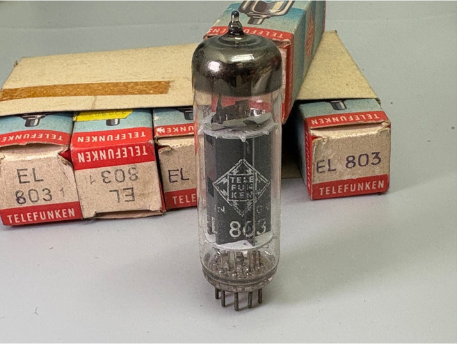 TELEFUNKEN EL803 真空管, 1個