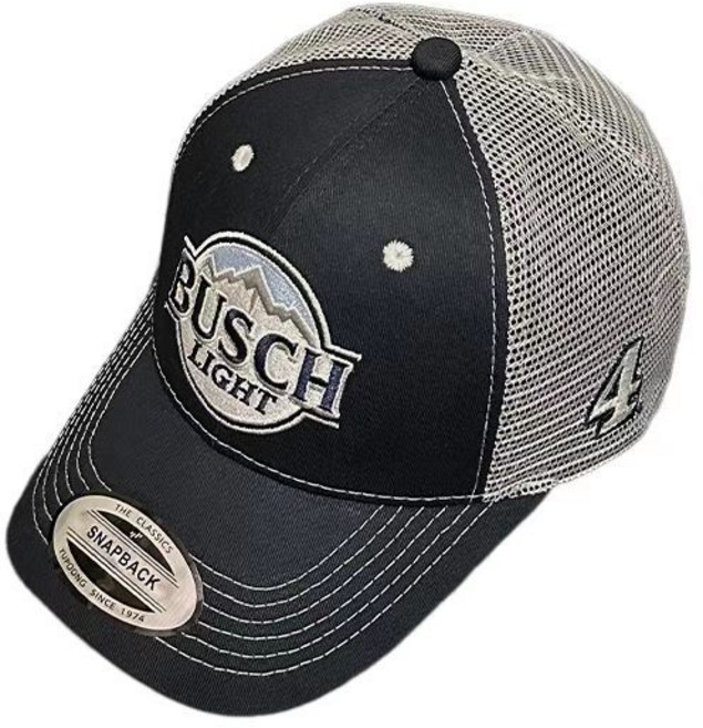 BUSCH 網狀透氣遮陽帽 卡車帽 釣魚帽 滑板帽 棒球帽 男女通用 SNAPBACK