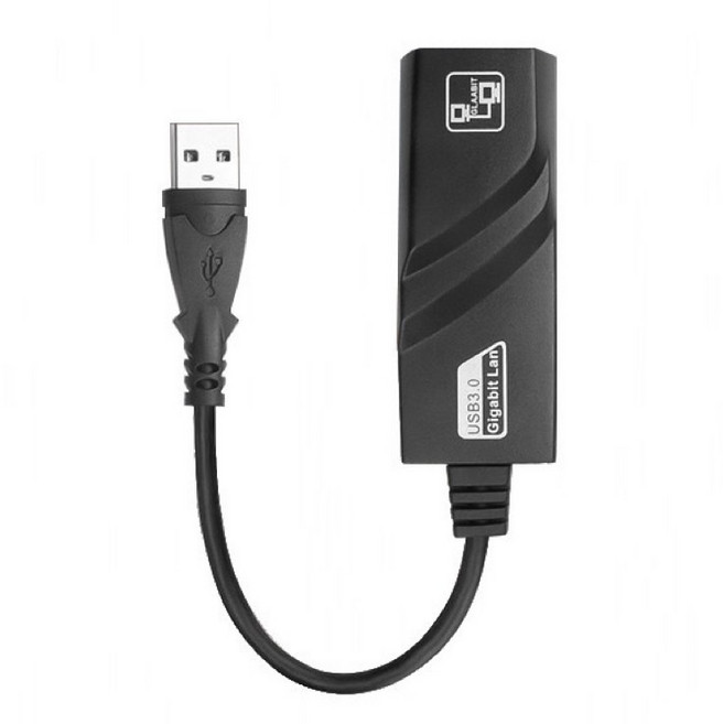 USB3.0 USB網路卡 筆記型 桌上型 電腦 1000M RJ45 RTL AX8817, 1個, TYPE-A