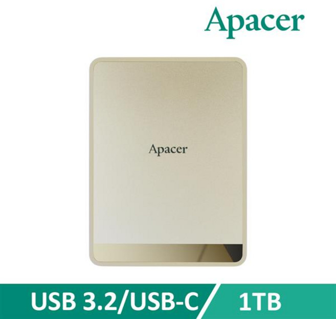 Apacer AS724 1TB 外接式SSD, 詳見商品說明, 1GB