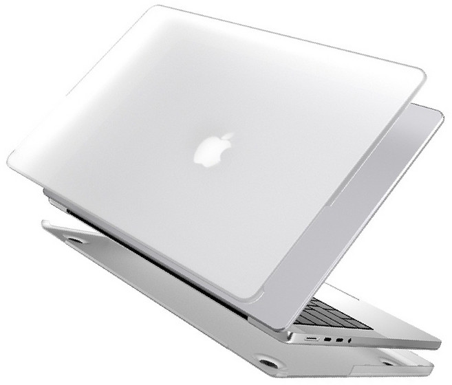 金士曼 Macbook Air 13吋 2019~2020 M1 霧面保護殼, 半透黑, 1個