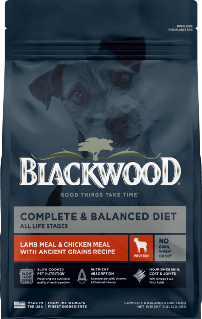 Blackwood 柏萊富 特調全齡犬配方 狗飼料 (羊肉+雞肉+糙米), 混合口味, 10.9kg, 1個