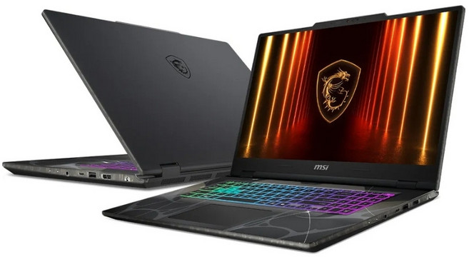 MSI微星 Cyborg 17 B2RWEKG-425TW 電競筆電/Core 7-240H/RTX5050/17.3吋, WIN11 Home , 16GB, 512GB, 黑色