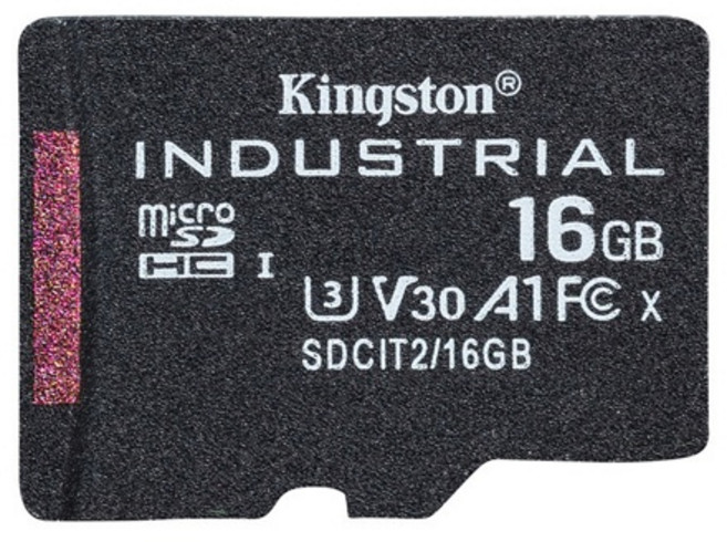 Kingston 金士頓 INDUSTRIAL 16GB Micro SDHC U3 V30 記憶卡, 1個