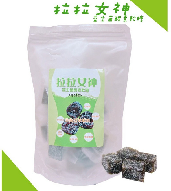 拉拉女神 順暢速纖凍, 1個, 拉拉女神 益生菌酵素軟糖