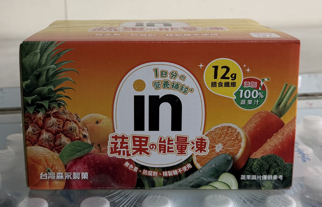 in 蔬果能量凍 1日份營養補給 12g膳食纖維, 12, 150ml