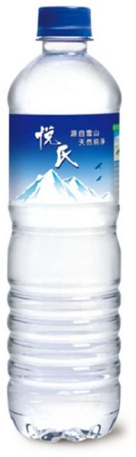 悅氏礦泉水 - 雪山天然純淨、方便攜帶、安心飲用, 24個, 600ml