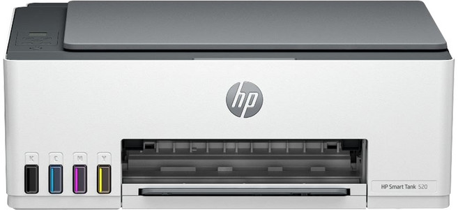 HP Smart Tank 520送摺疊手機架連續供墨 多功能印表機 列印 影印 掃描 USB, 1個, 機器自行導墨,不加購墨水, N/A, Smart Tank 520, 不加購墨水