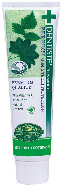 DENTISTE' 牙醫選 夜用加護口腔清新薄荷牙膏, 1條, 100g