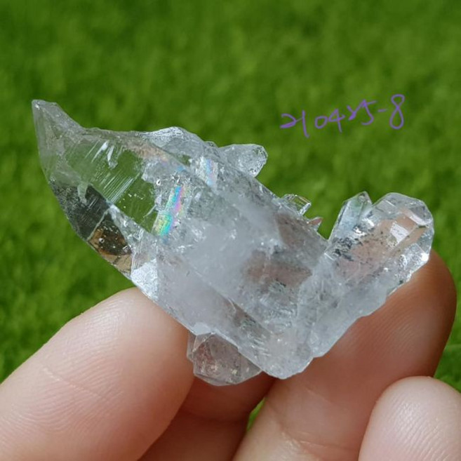 巴西Tomas Gonzaga清透水晶簇 10號 白水晶簇 晶簇 靜心 聖哲曼, 210425-8