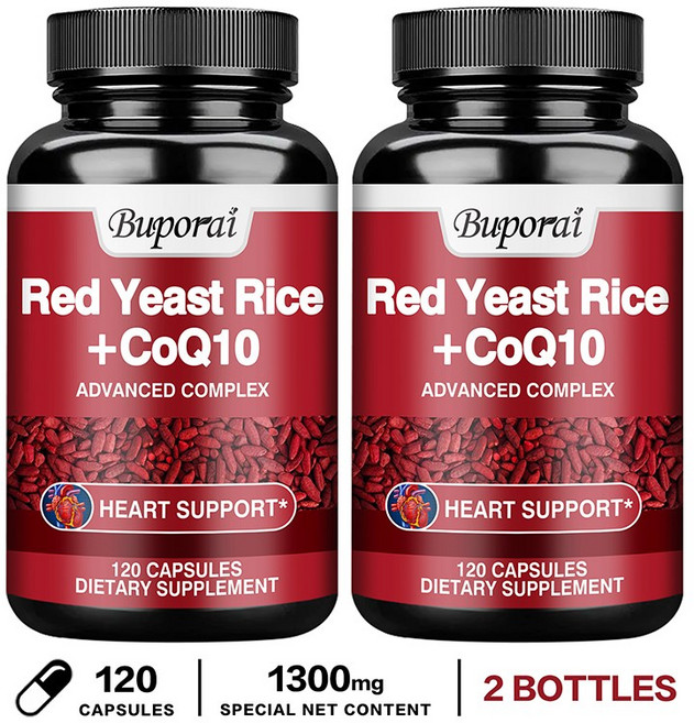 Buporai 紅麴+CoQ10 進階複方膠囊, 240組