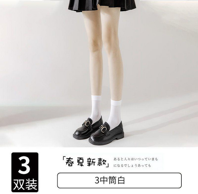 JK小腿襪 夏日薄款 過膝襪