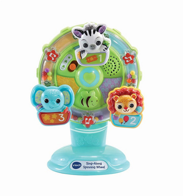 Vtech 叢林動物摩天輪 語言發展 認識顏色數字, 1個