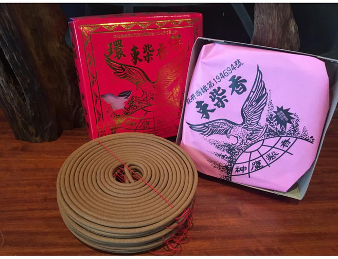 環保束柴香環 微煙香環 台灣製造50年老品牌 熊牌, 1個