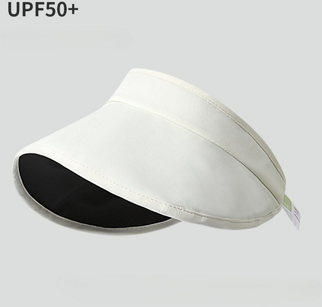 遮陽空頂帽 透氣不悶熱 UPF50+