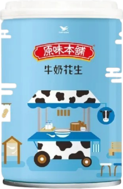 原味本舖 牛奶花生 24入, 255g, 24個