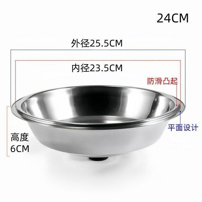 good 鋼鍋蓋家用鋼化玻璃鍋蓋通用炒菜鍋耐高溫防, 1個, 30cm
