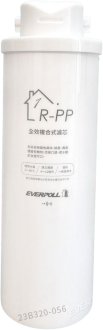 適用RO-600直出RO淨水器 第三道濾芯 提升飲用水口感, 1個, 愛科 R-PP全效複合式濾心