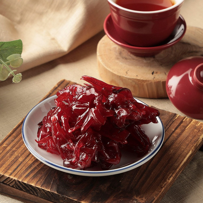【 赤柑食品 】- 糖蜜洛神 90/270克 ( 洛神花 蜜洛神 蜜汁洛神 果乾 蜜餞 零食 ), 1個, 270g