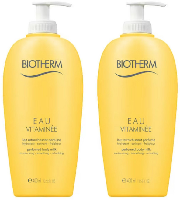 비오텀 오비타미네 바디 밀크 로션 400ml x 2 유럽 내수용