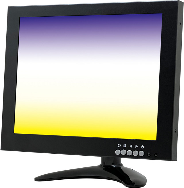 CHICHIAU 10吋4:3多功能IPS LED液晶螢幕顯示器(BNC VGA HDMI) 101MA型, 10吋