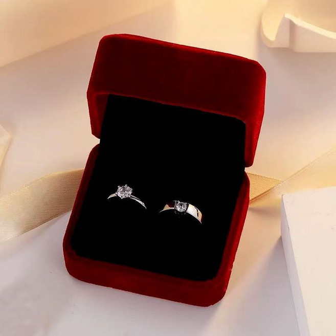 沙金戒指 結婚戒指 情侶戒指 可調節 防過敏 滿天星